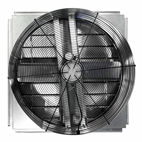 Maxx Air Exhaust Fan - Efficient and Durable Ventilation And Cooling Solution, Extraction Fan, No Cheap Materials (30" Exhaust Fan) - size: 30" Exhaust Fan