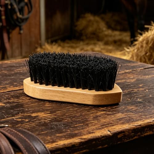 Horse Brush for Shedding | Livestock Hair Cleansing Comb,Cattle Grooming Brush - for Stall Stable Barn Ranch Farm Backyard Outdoor