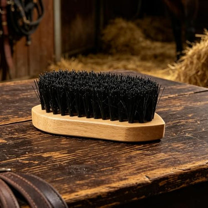 Horse Brushes for Grooming,Wooden Equine Cleansing Comb - Cattle Grooming Brush | for Stall Stable Barn Ranch Farm Backyard Outdoor
