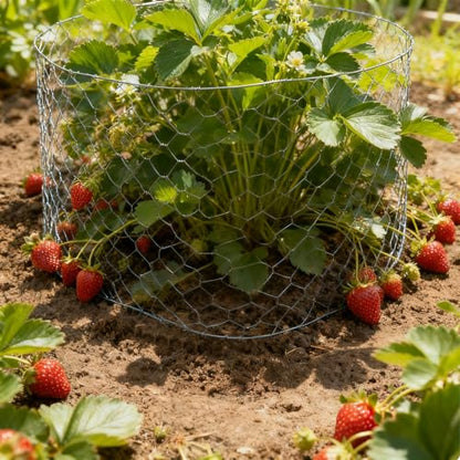 Wire Mesh Roll for Poultry Cages 36IN x50FT- Heavy Duty Fencing Net for Farm Garden Animal Plant Protection, Chicken Wire Fence, Easy to Install Fencing for Rabbits, Birds, Vegetables (Hexagon) - color: Hexagon