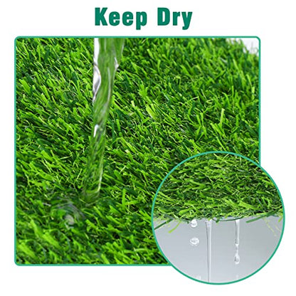 8 Pack Chicken Nesting Box Pads - Washable Artificial Grass Nesting Pads - Chicken Nesting Pads for Chicken Coop and Pet Garden Lawn Indoor Outdoor 12"×12"×1" - color: 8pack-Green