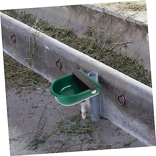 Didiseaon Farm Waterer Bowl Capacity Plastic Livestock Trough for Cattle Horses Sheep Goats