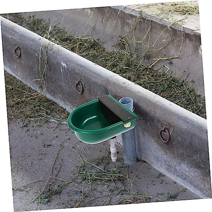 Didiseaon Farm Waterer Bowl Capacity Plastic Livestock Trough for Cattle Horses Sheep Goats