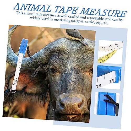 Accurate Farm Animal Weight Tape Goat Horse Cattle Pig Tape Measure for Livestock Weighing Style