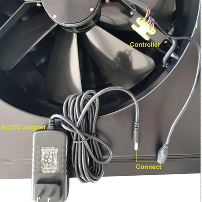 iLIVING 14" HYBRID Smart Thermostat Solar Roof Attic Exhaust Fan, 40-Watt, 1150 CFM, Cools up to 2900 Sq.Ft. Coverage Area, Black - style: Solar Power Hybrid Smart
