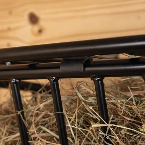 EASY-UP Safety First Hay Rack Top Lid | Enhance Stable Care & Hay Management | Secure and User-Friendly Design | Color Black