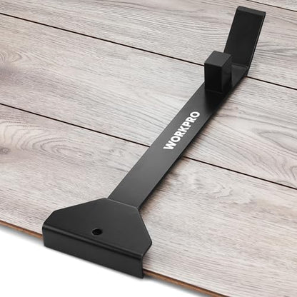 WORKPRO 17＂ Heavy Duty Pull and Pry Bar, Professional Pull Bar Flooring Tool for Wood Floor, Vinyl Plank, LVP, LVT and Floating Floor Installation