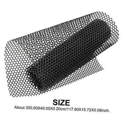 KESYOO 1Roll Hexagonal Plastic Mesh Fencing Durable Garden Netting for Landscape Protection Lightweight Easy to Clean Versatile Use as Poultry Net and Garden Barrier