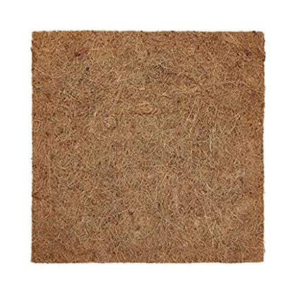 Natural Chicken Nesting Pads 6 / 10Pcs Bedding Washable Coconuts Fiber Mat Hens Nest Boxes Liners 13 " x13 " Chicken Nest Pads Nesting Bedding for Laying Eggs for Coops for Hens Pigeons Birds Bulk
