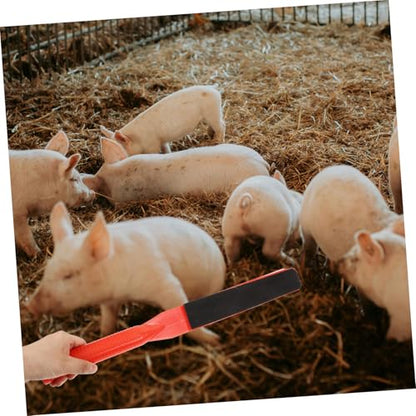BESPORTBLE 2pcs Pasture Livestock Paddle Durable Pig Forcing Board for Sheep Cattle Wear-Resistant Material Humane Handling Tool for Farmers Livestock Control Equipment