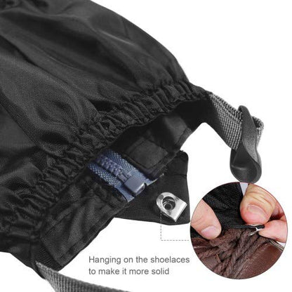 Hiking Gaiters Lightweight Leg Gaiters Snow Gaiters Waterproof Windproof Durable Leg Cover Protect for Mountain Snow, Hiking, Skiing, Walking, Climbing, Hunting