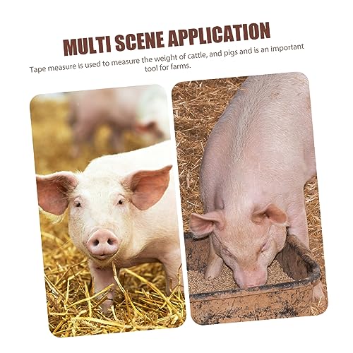 Cattle Goat Weight Tape Measure Tape Measure Level Accurate and Easy to Use for Farming and Shows