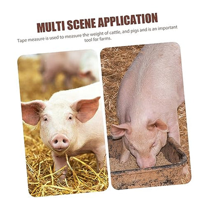 Cattle Goat Weight Tape Measure Tape Measure Level Accurate and Easy to Use for Farming and Shows