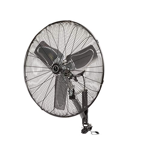 TPI Corporation CACU-24-W Commercial Circulator, Wall Mount Fan - Single Phase 120 Volt, Aluminum Blade Ventilation Fan. Commercial Wall Fans - size: 24”, style: Wall