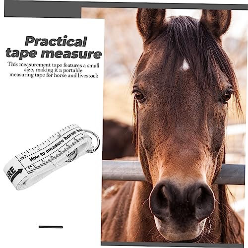 VICASKY Horse Tape Measure 8.2ft Professional Measure Tape Large Markings for Easy Reading Horse Height and Weight Measurement