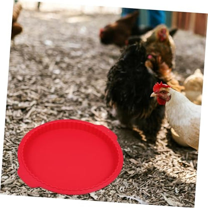 BESPORTBLE Silicone Chicken Nesting Box Pad Washable Egg-Laying Pad Coop Bedding Liner Chicken Accessory Nesting Mats for Hens