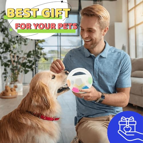 Tough Durable Ball Toy for Aggressive Chewers Ball in Bottle Strong Rubber Football Dog Chew Fetch Toy for Medium Large Breeds - color: Black