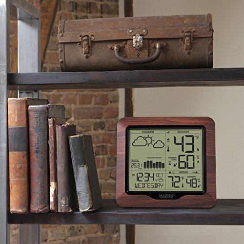 La Crosse Technology 308-1417BL Backlight Wireless Forecast Station with Pressure