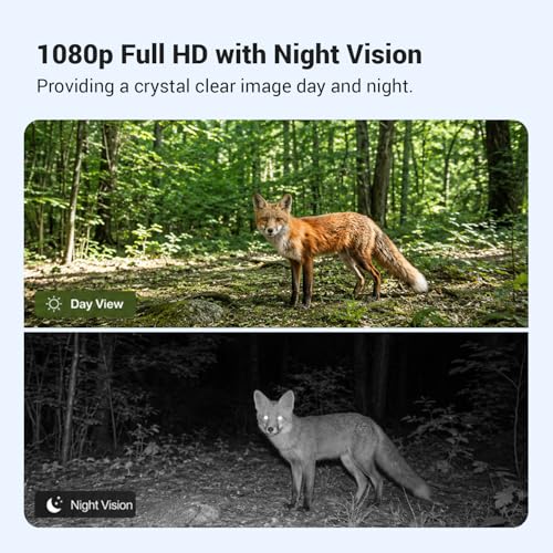 Hubposh 4G LTE Cellular Solar Security Camera | 1080p bullet cam, night vision with motion activated, 2-way talk, IP65 outdoor security, built-in SIM, plan sold separately