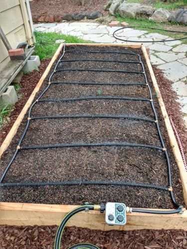 3/8" id - 25ft Black Vinyl Tubing Flexible PVC Tube Hybrid Hose Transfer Water Fuel Gas for Pond Fountain Garden Waterfall, Durable and Safe, with 2 Hose Clamps - size: 3/8" ID, style: 25 Feet