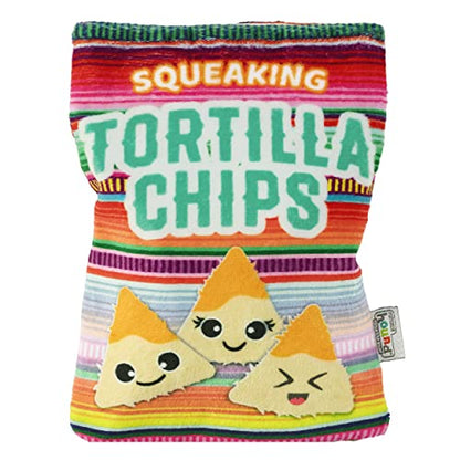 Outward Hound Snack Bag Tortilla Chips Puzzle Squeaky Dog Toys - color: Tortilla Chips