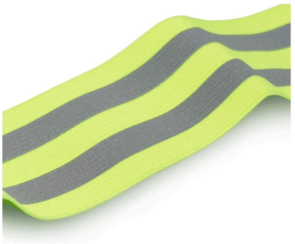 Reflective Reflective Vest Belt Leggings for Cycling with Bicycle Drawstrings Vest(E) - color: E
