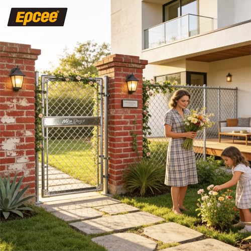 1-5/8" x 2-3/8" Chain Link Gate Latch Heavy Duty Stainless Steel Fence Gate Fork Latch Hardware with Padlock Hole 1pcs - color: 1-5/8"x2-3/8"