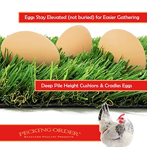 Pecking Order Nest Box Turf - 3 Pack, Green