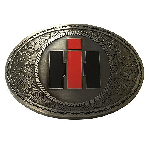 Spec Cast IH Logo Oval Western Buckle ZJD603