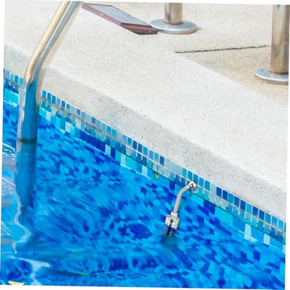 2pcs Automatic Water Bowl Float Valve Stainless Steel Water Float Valve for Fountain