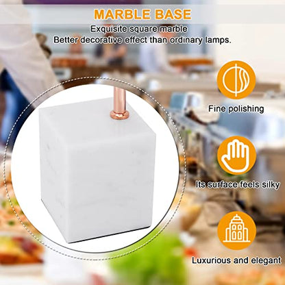 Commercial Food Heat Lamp with Marble Base Infrared Heating Bulb for Food Heating Warmer Light Lamp for Food Service Heat Lamp