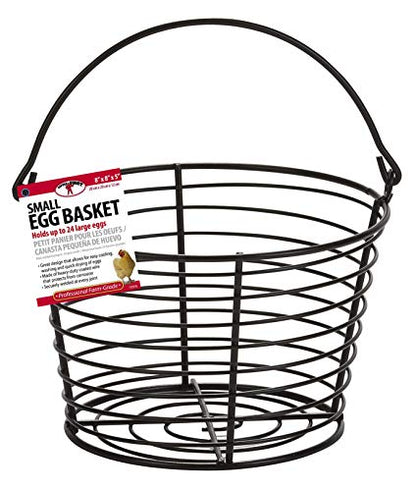 Little Giant® Small Egg Basket | Basket for Carrying and Collecting Chicken Eggs | Wire Egg Basket | Egg Collecting Basket - size: Small