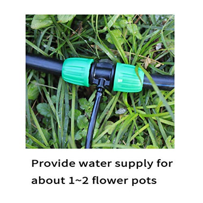 10 Pcs 1/2" to 1/4" Barbed Tee Connector, 1/2 Inch to 1/4 Inch Drip Irrigation Fittings Drip Line Reducer Tee Connectors 1/2" to 1/4" 3-Way Splitter Connectors for Garden Drip Irrigation System - size: 1/2 to 1/4 inch 3-Way