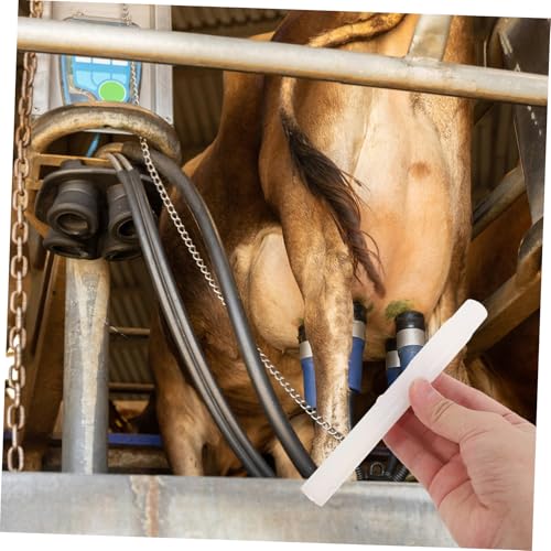 4pcs Replacement Milking Machine Tubing Rubber Milk Lines Leakproof Suction Tubes for Farm Use