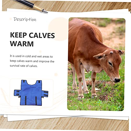 Toddmomy 1pc Calf Coat Thickened Warm Vest for Cold Weather Easy to Wear Windproof and for Calves for Daily Use