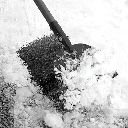 Walensee Flat Shovel, Heavy Duty Floor Scraper Long Handle for Weeding, Moss Removal, Lawn Edging & Outdoor Cleaning, Metal Garden Cleaning Shovel Scraper for Patio, Driveway, Sidewalk, Yard