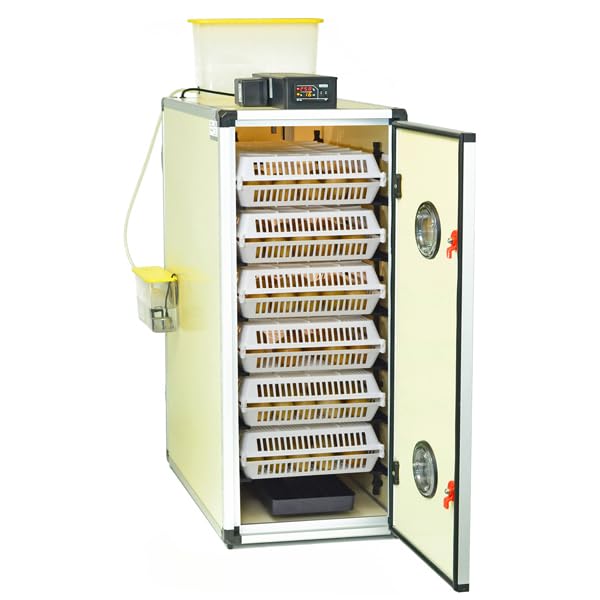 360-Egg Incubator Kit (180 Setter + 180 Hatcher) with Automatic Turner & Digital Control – Quail, Chicken, Duck, Goose & More – By Hatching Time - size: 360 Eggs (180 Setter + 180 Hatcher)