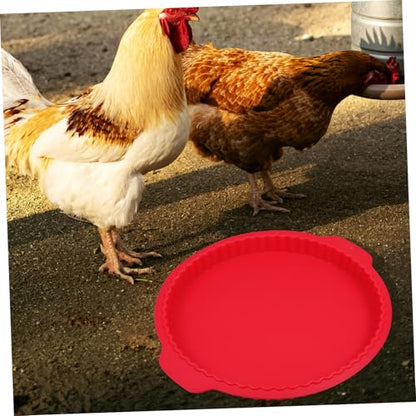 BESPORTBLE Silicone Chicken Nesting Box Pad Washable Egg-Laying Pad Coop Bedding Liner Chicken Accessory Nesting Mats for Hens