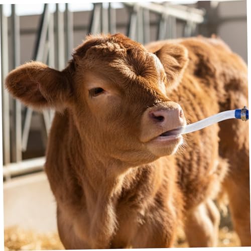 Calf Tube Feeder, 50cm Goat Feeder Replacement Hose with Reach Design for Easy Feeding, Ideal for Calf, Goat, and Sheep