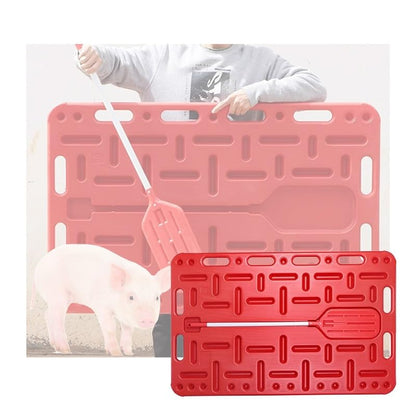 Livestock Sorting Panel, Animal Guide Board, Sturdy Lightweight Livestock Fence for Pig Hog Cattle Sheep Goats(F-77X121CM) - size: F-77X121CM