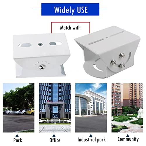 Universal Security Camera Mount Bracket - Heavy Duty Metal Adapter for PTZ, Dome Surveillance Cameras | Wall, Ceiling, Pole Mount Compatible | Indoor/Outdoor Use