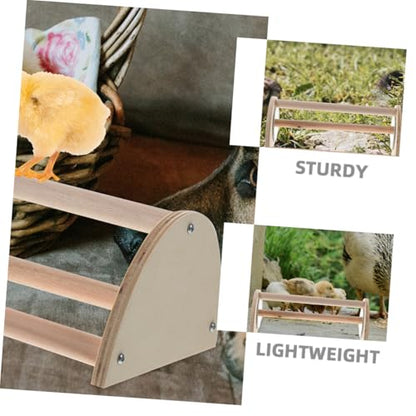 POPETPOP Roosting Bar for Hens and Chicks Wooden Coop Stand for Indoor Outdoor Use Promotes Healthy Growth and Activity for Enhanced Wellbeing