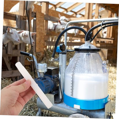4pcs Replacement Milking Machine Tubing Rubber Milk Lines Leakproof Suction Tubes for Farm Use