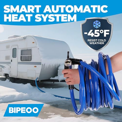 100FT Heated Water Hose for Rv,Heated Water Hose Antifreeze to -45°F,Great Rv Accessories for Campers,Livestock,Agriculture,Lead and BPA Free - size: 100FT