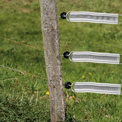 Luxshiny Electric Fence Spring Gate Replacement Stainless Steel Livestock Fence Spring for Pasture Gates Tension Hardware Suitable for Agricultural Fencing