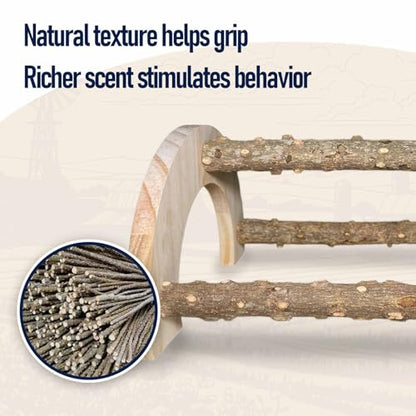 Chick Perch - Natural Wood Chick Roosting Bar for Brooder, Baby Chicken Supplies （1 Pack） - size: 1 Pack