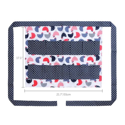 Sefiron Chicken Egg Collecting Apron,12 Deep Pockets for Hense,Duck,Goose Eggs - color: Black