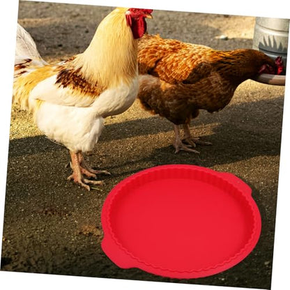 UKCOCO Washable Chicken Nesting Box Pad Vibrant Silicone Mat for Egg Laying Hens Durable and Comfortable Bedding Liner for Chicken Coop Protects Nesting Areas