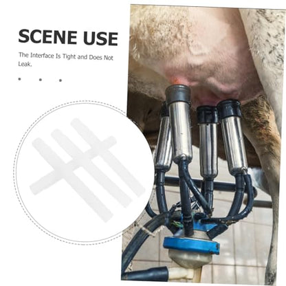 4pcs Milking Machine Accessories Goat Milking Supplies Electric Tube Rubber Milk Pipe