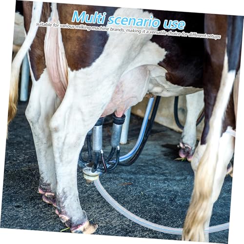 Toddmomy Milking Machine Accessories Pvc Milk Tube Replacement Hose for Dairy Farm Single Pulsation Design